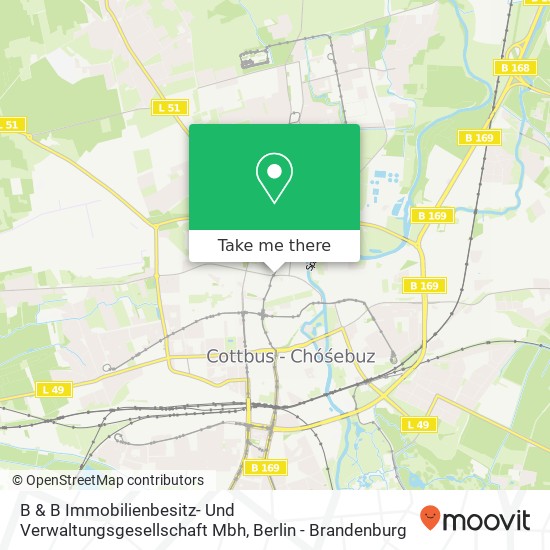B & B Immobilienbesitz- Und Verwaltungsgesellschaft Mbh map