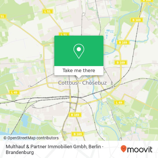 Карта Multhauf & Partner Immobilien Gmbh
