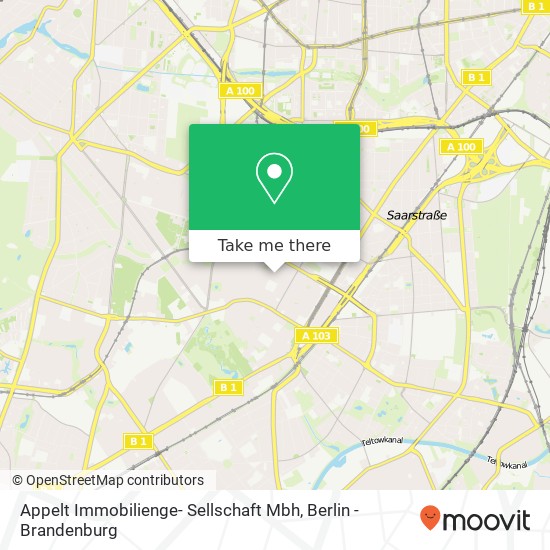 Карта Appelt Immobilienge- Sellschaft Mbh