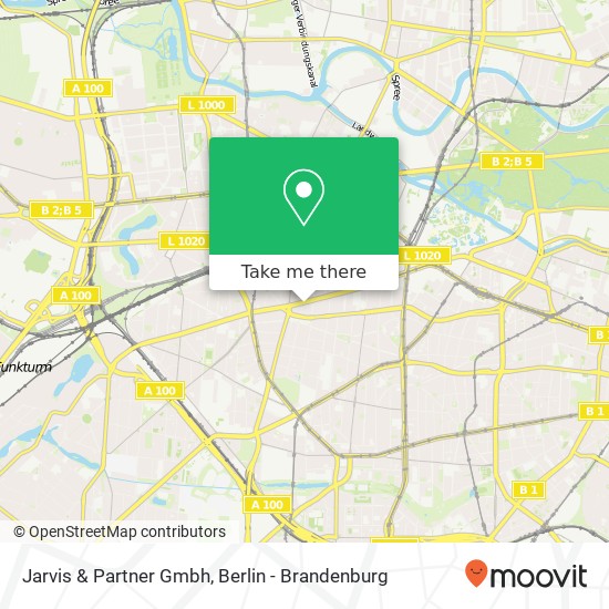 Jarvis & Partner Gmbh map