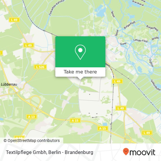 Textilpflege Gmbh map