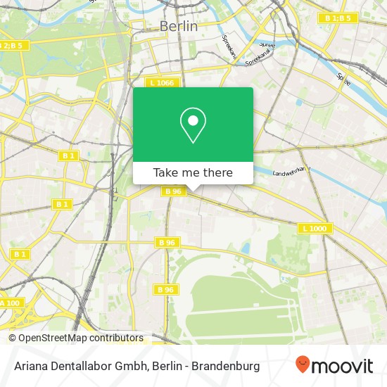 Ariana Dentallabor Gmbh map