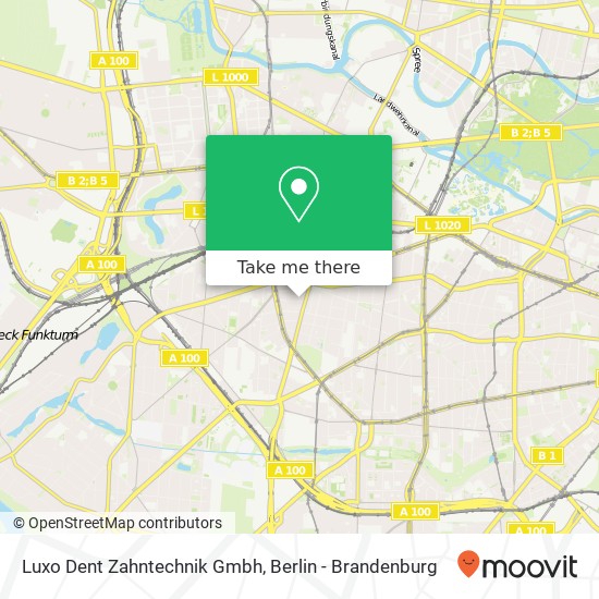 Luxo Dent Zahntechnik Gmbh map