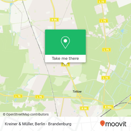Карта Kreiner & Müller