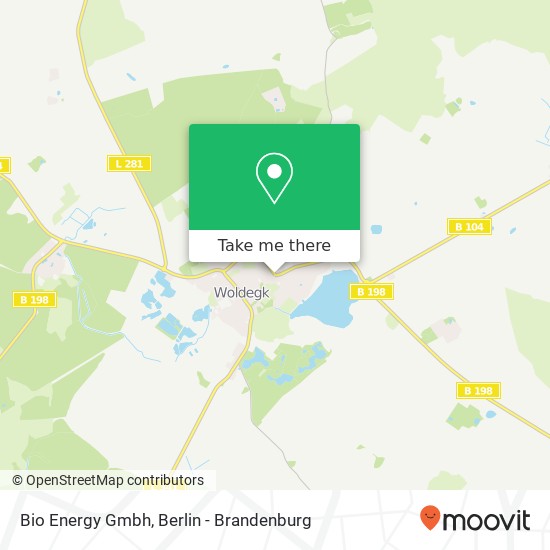 Bio Energy Gmbh map