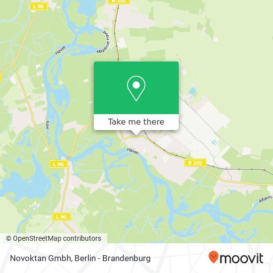 Novoktan Gmbh map