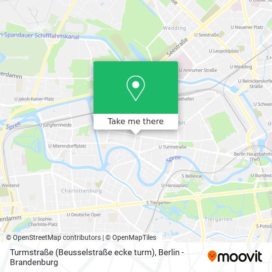 Turmstraße (Beusselstraße ecke turm) map
