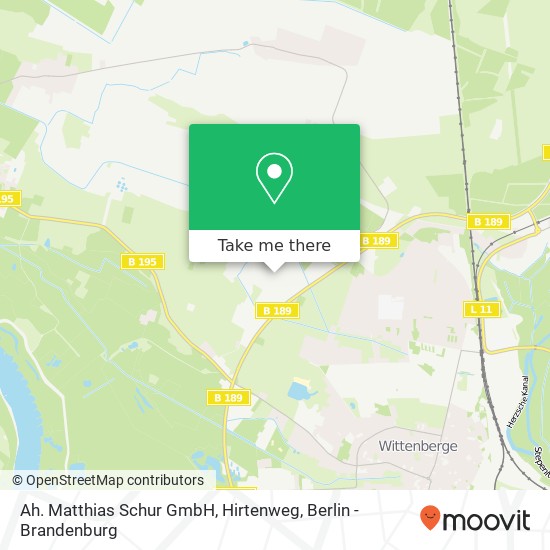 Ah. Matthias Schur GmbH, Hirtenweg map