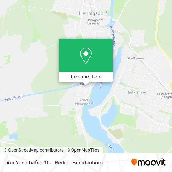 Карта Am Yachthafen 10a