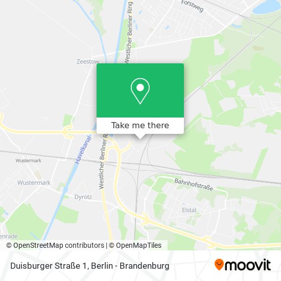 Карта Duisburger Straße 1