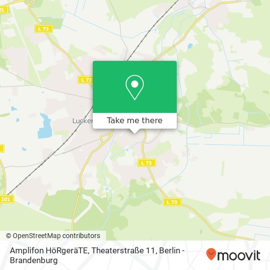 Amplifon HöRgeräTE, Theaterstraße 11 map