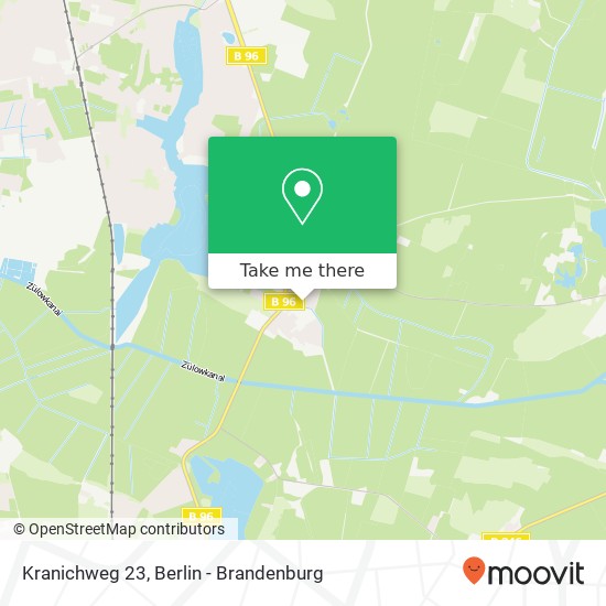 Kranichweg 23, Kranichweg 23, 15834 Rangsdorf, Deutschland map