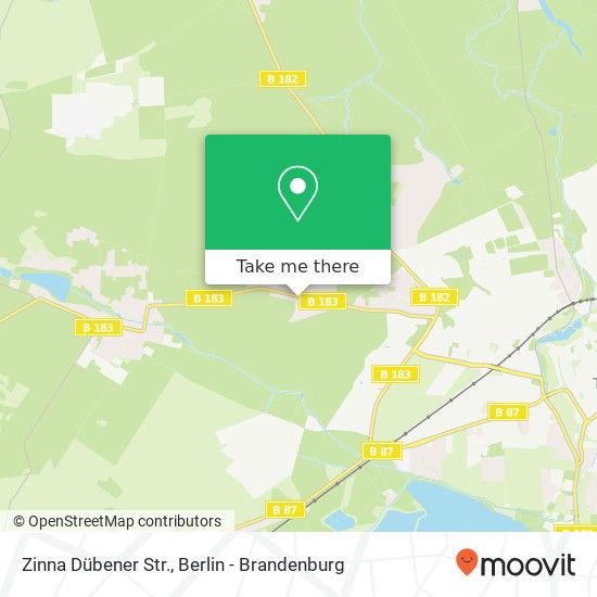 Zinna Dübener Str. map