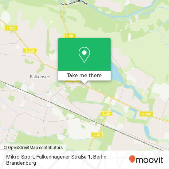 Mikro-Sport, Falkenhagener Straße 1 map