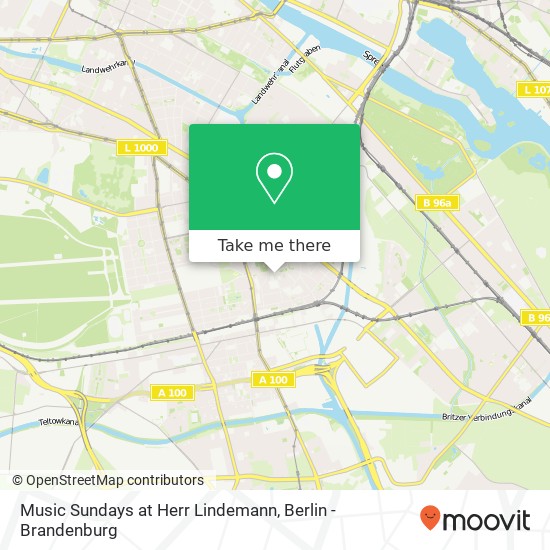 Карта Music Sundays at Herr Lindemann