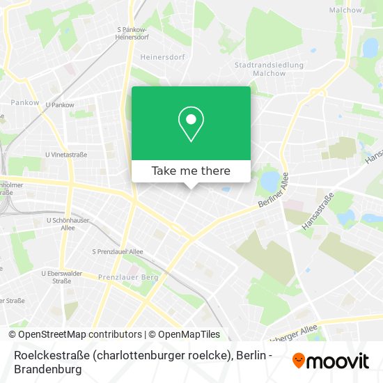 Roelckestraße (charlottenburger roelcke) map