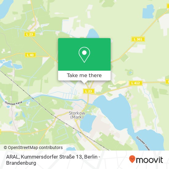 ARAL, Kummersdorfer Straße 13 map