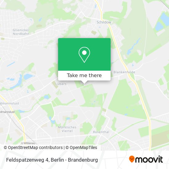 Feldspatzenweg 4 map