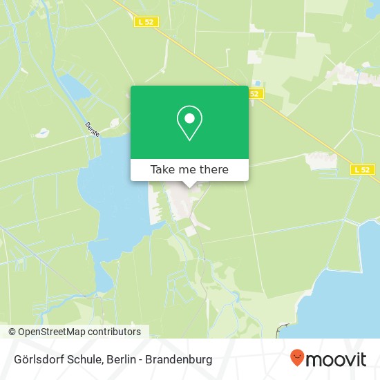 Görlsdorf Schule map