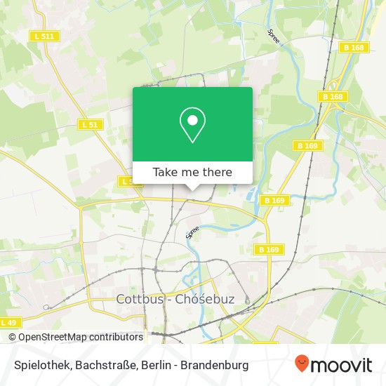 Spielothek, Bachstraße map