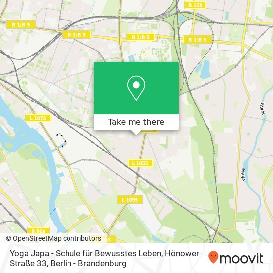 Yoga Japa - Schule für Bewusstes Leben, Hönower Straße 33 map
