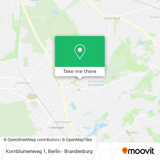 Kornblumenweg 1 map
