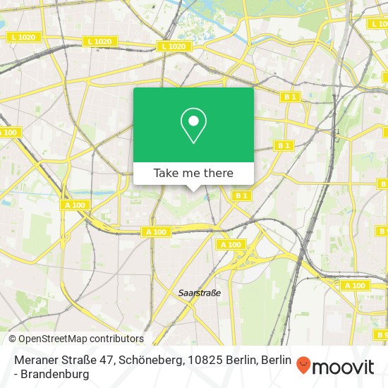 Meraner Straße 47, Schöneberg, 10825 Berlin map