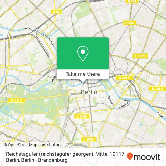 Reichstagufer (reichstagufer georgen), Mitte, 10117 Berlin map