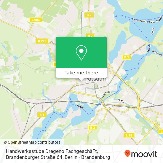 Handwerksstube Dregeno FachgeschäFt, Brandenburger Straße 64 map