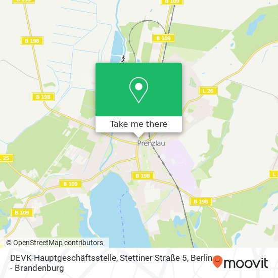 DEVK-Hauptgeschäftsstelle, Stettiner Straße 5 map