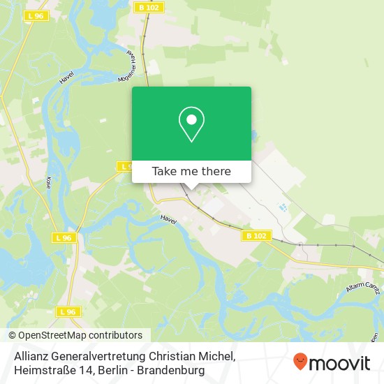 Allianz Generalvertretung Christian Michel, Heimstraße 14 map