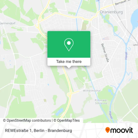 REWEstraße 1 map