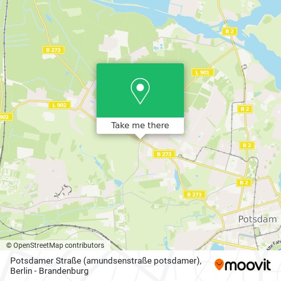 Potsdamer Straße (amundsenstraße potsdamer) map