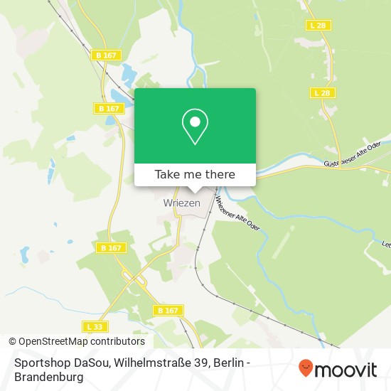 Sportshop DaSou, Wilhelmstraße 39 map