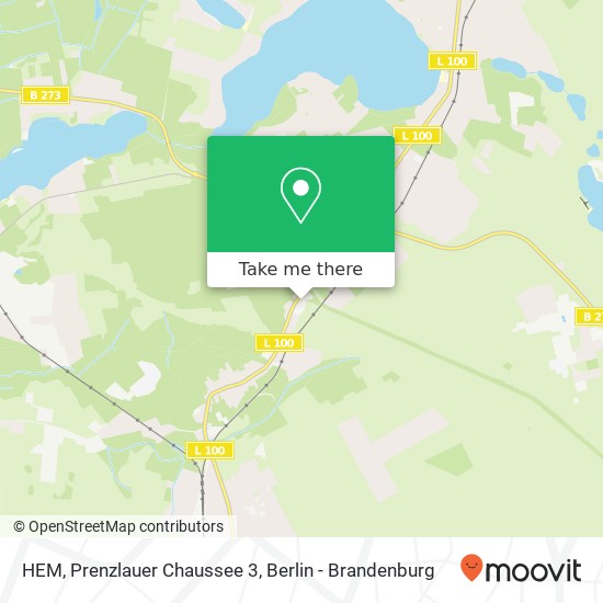 HEM, Prenzlauer Chaussee 3 map