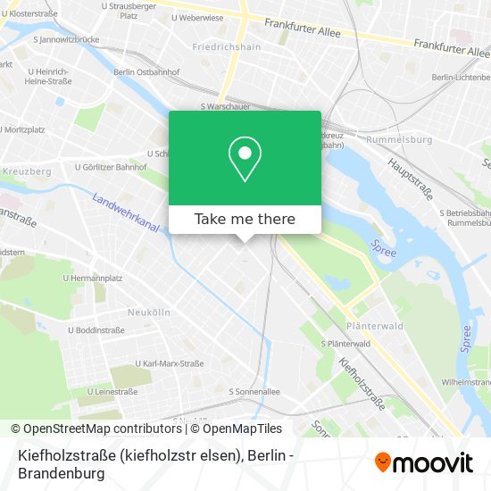 Kiefholzstraße (kiefholzstr elsen) map