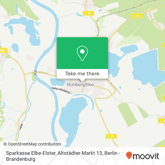 Sparkasse Elbe-Elster, Altstädter Markt 13 map