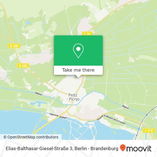 Elias-Balthasar-Giesel-Straße 3, 03185 Peitz map