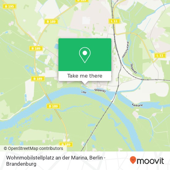 Wohnmobilstellplatz an der Marina, Elbstraße map