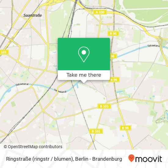 Ringstraße (ringstr / blumen), Mariendorf, 12105 Berlin map