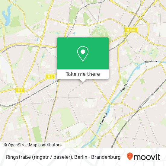 Ringstraße (ringstr / baseler), Lichterfelde, 12205 Berlin map