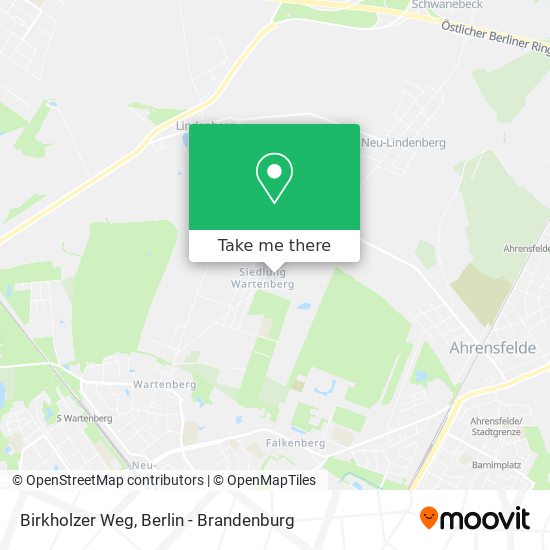 Birkholzer Weg map