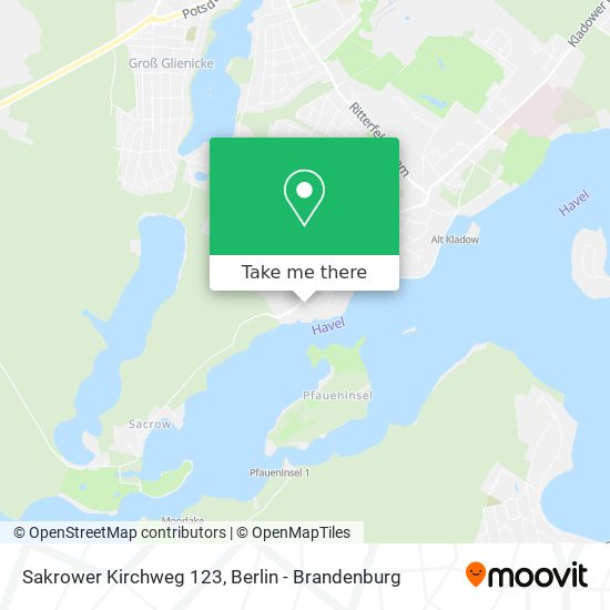Sakrower Kirchweg 123 map