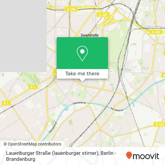 Lauenburger Straße (lauenburger stirner), Steglitz, 12169 Berlin map