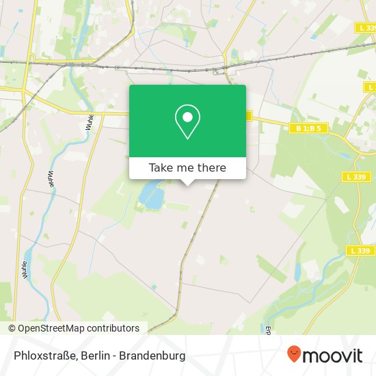 Phloxstraße, Phloxstraße, 12623 Berlin, Deutschland map