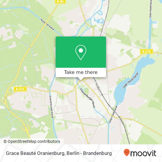 Grace Beauté Oranienburg, Bernauer Straße 17 map