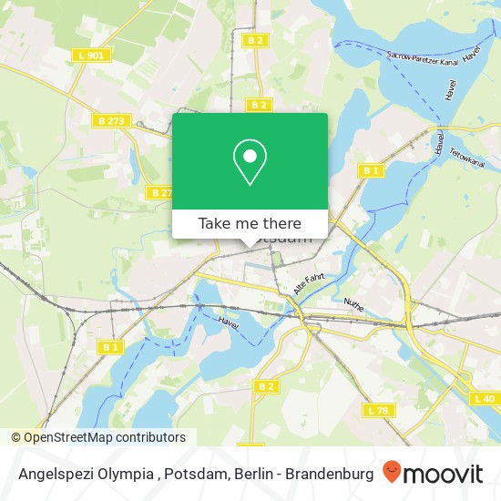 Angelspezi Olympia , Potsdam, Charlottenstraße 107 map