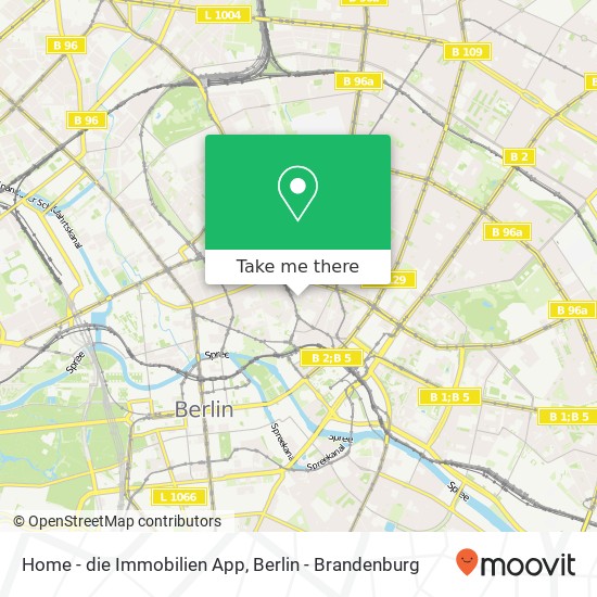 Карта Home - die Immobilien App, Mulackstraße 19