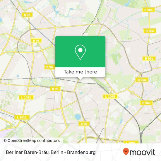 Карта Berliner Bären-Bräu