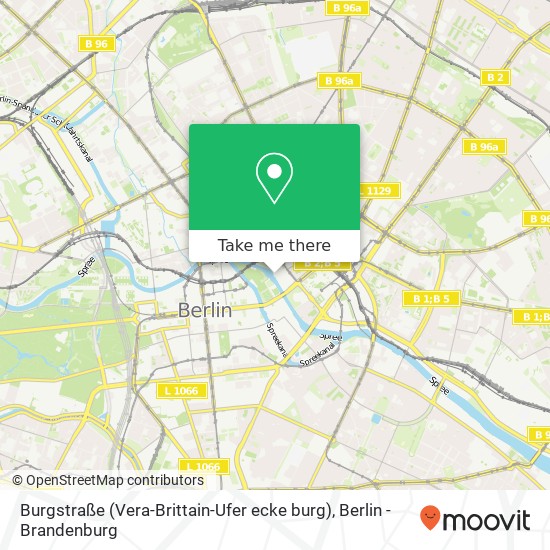 Burgstraße (Vera-Brittain-Ufer ecke burg), Mitte, 10178 Berlin map